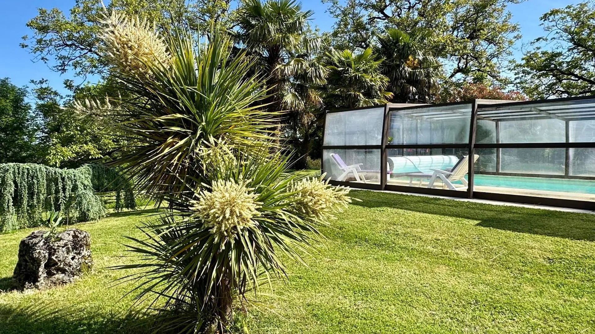 Maison Coconing Piscine Couverte Chauffee Mayrinhac-Lentour